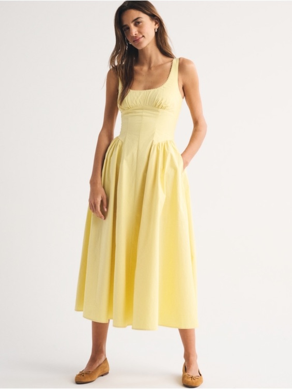 Dylan Dress Yellow